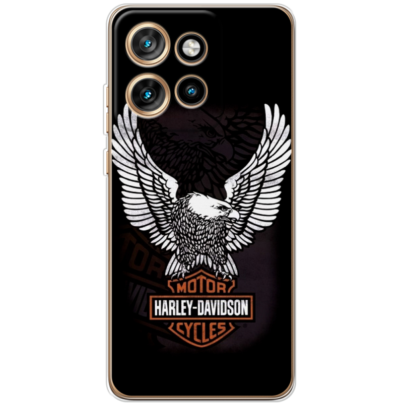 Чохол BoxFace Motorola Edge 50 Neo Harley Davidson and eagle