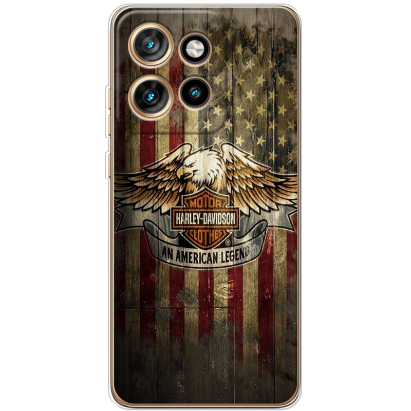 Чохол BoxFace Motorola Edge 50 Neo Harley An American Legend