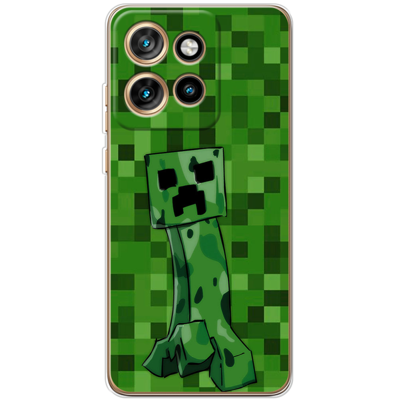 Чохол BoxFace Motorola Edge 50 Neo Minecraft Creeper