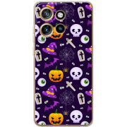 Чохол BoxFace Motorola Edge 50 Neo Halloween Purple Mood