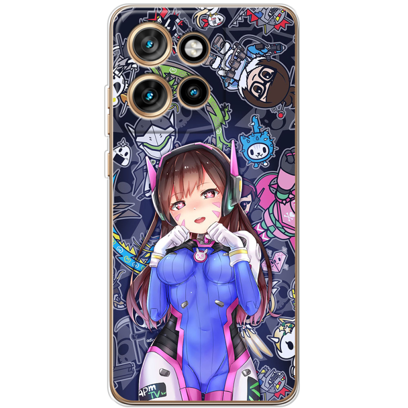 Чохол BoxFace Motorola Edge 50 Neo Overwatch D.VA