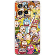 Чохол BoxFace Motorola Edge 50 Neo Rick and Morty