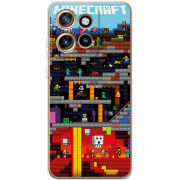 Чохол BoxFace Motorola Edge 50 Neo Minecraft Lode Runner