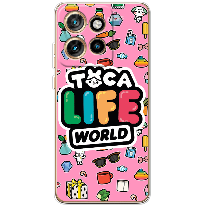 Чохол BoxFace Motorola Edge 50 Neo Toca Boca Life World