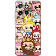 Чохол BoxFace Motorola Edge 50 Neo Labubu