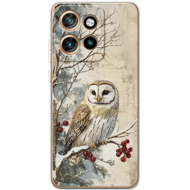 Чохол BoxFace Motorola Edge 50 Neo Christmas Owl