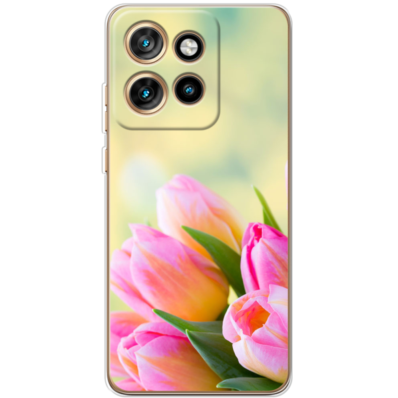 Чохол BoxFace Motorola Edge 50 Neo Bouquet of Tulips