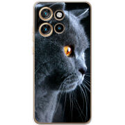 Чохол BoxFace Motorola Edge 50 Neo English cat