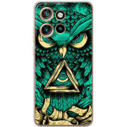 Чохол BoxFace Motorola Edge 50 Neo Masonic Owl