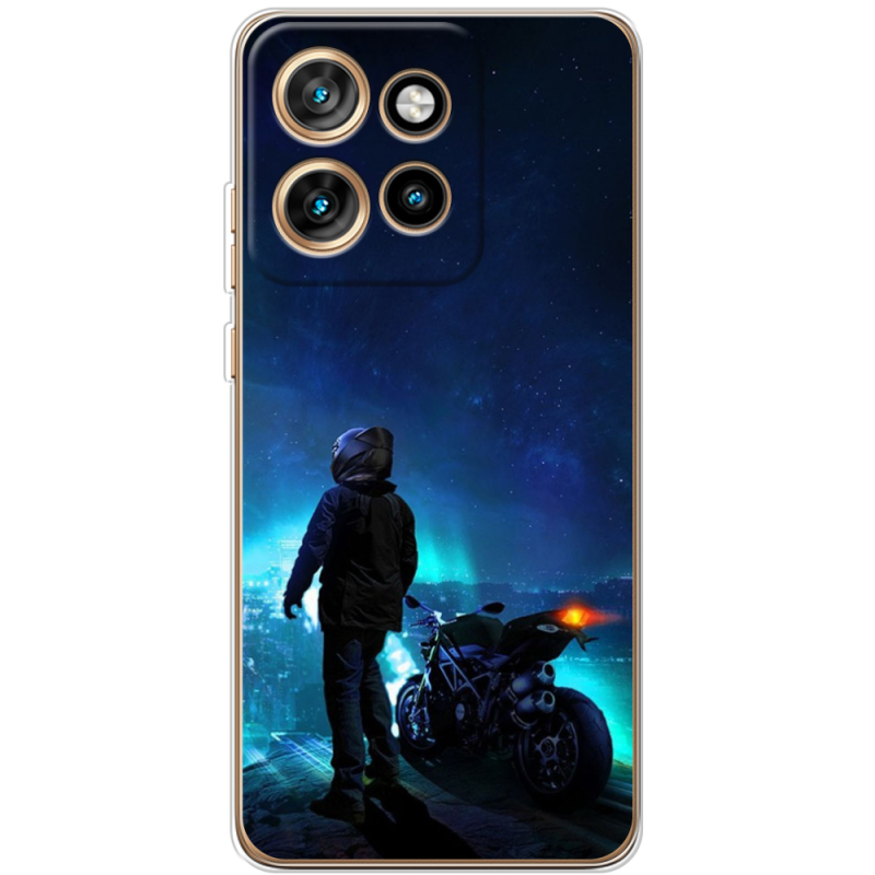 Чохол BoxFace Motorola Edge 50 Neo Motorcyclist