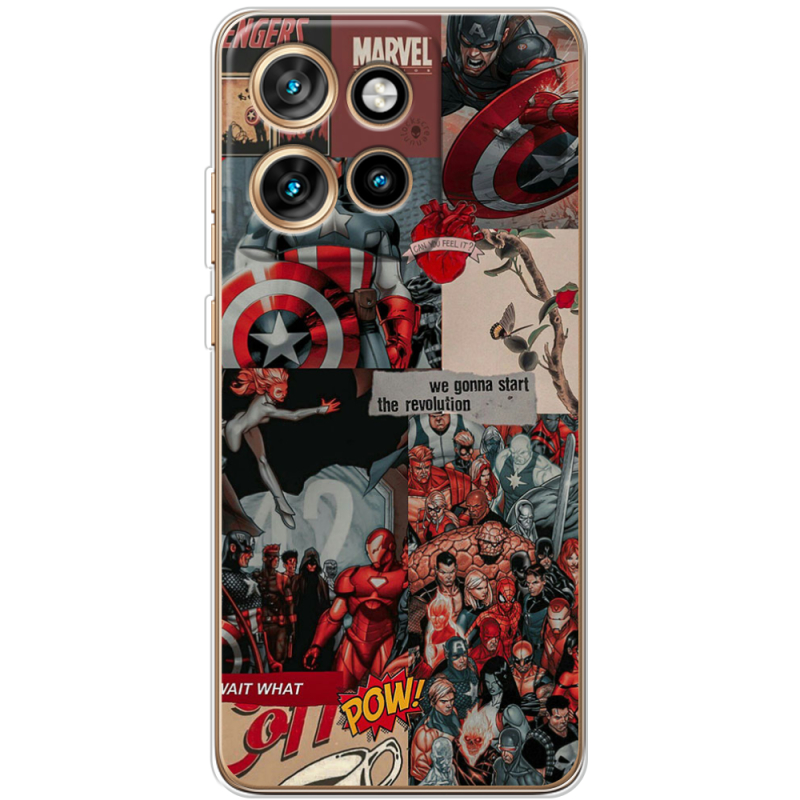 Чохол BoxFace Motorola Edge 50 Neo Marvel Avengers