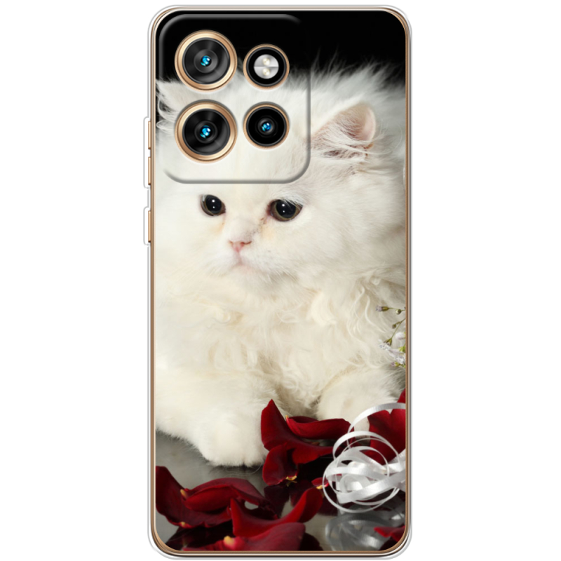 Чохол BoxFace Motorola Edge 50 Neo Fluffy Cat