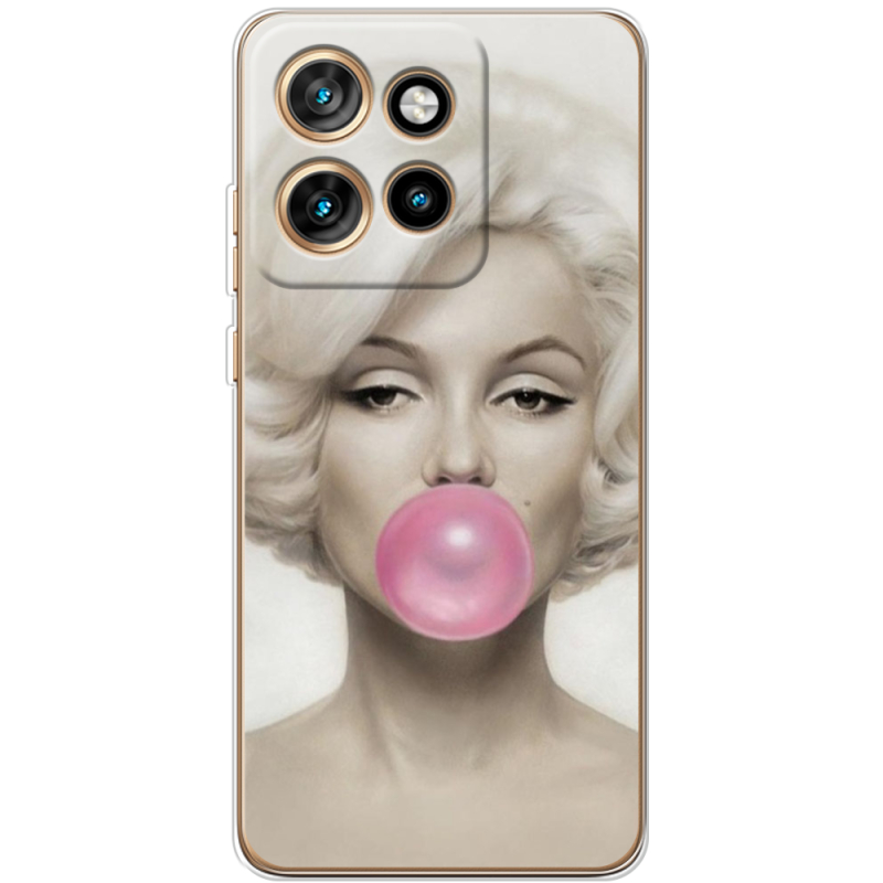 Чохол BoxFace Motorola Edge 50 Neo Marilyn Monroe Bubble Gum