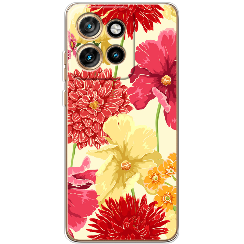 Чохол BoxFace Motorola Edge 50 Neo Flower Bed