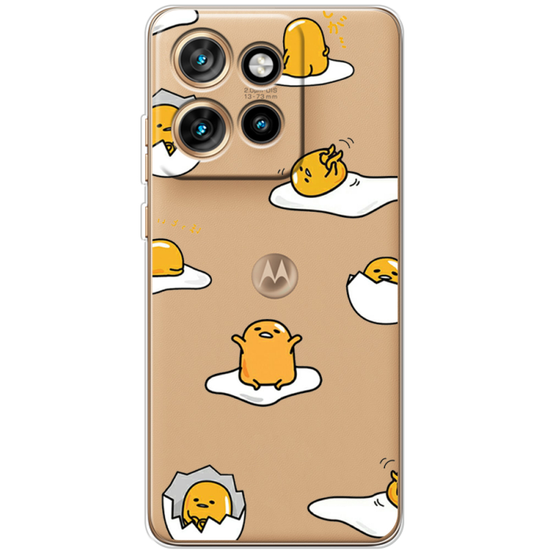 Прозорий чохол BoxFace Motorola Edge 50 Neo Gudetama