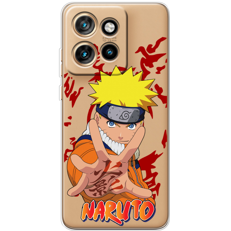 Прозорий чохол BoxFace Motorola Edge 50 Neo Naruto