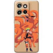 Прозорий чохол BoxFace Motorola Edge 50 Neo Naruto and Kurama