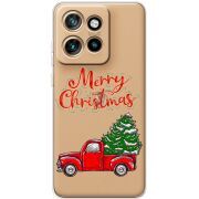 Прозорий чохол BoxFace Motorola Edge 50 Neo Holiday Car