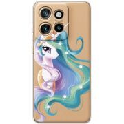 Чохол зі стразами Motorola Edge 50 Neo Unicorn Queen