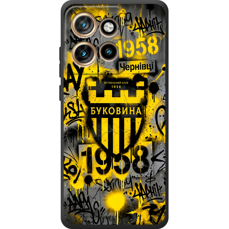 Чорний чохол BoxFace Motorola Edge 50 Neo 