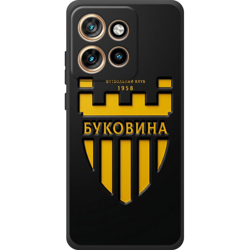 Чорний чохол BoxFace Motorola Edge 50 Neo 
