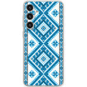 Чехол BoxFace Samsung Galaxy S25 (S936) Plus Блакитний Орнамент