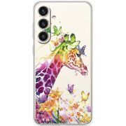 Прозорий чохол BoxFace Samsung Galaxy S25 Plus (S936) Colorful Giraffe