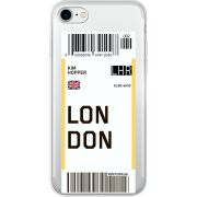 Прозрачный чехол Uprint Apple iPhone 7/8 Ticket London