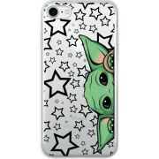 Прозрачный чехол Uprint Apple iPhone 7/8 Baby Yoda