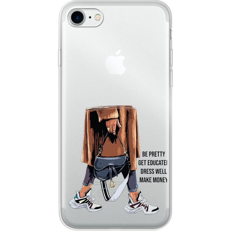 Прозрачный чехол Uprint Apple iPhone 7/8 Motivation