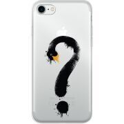 Прозрачный чехол Uprint Apple iPhone 7/8 Swan question