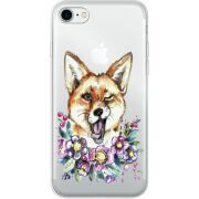 Прозрачный чехол Uprint Apple iPhone 7/8 Winking Fox