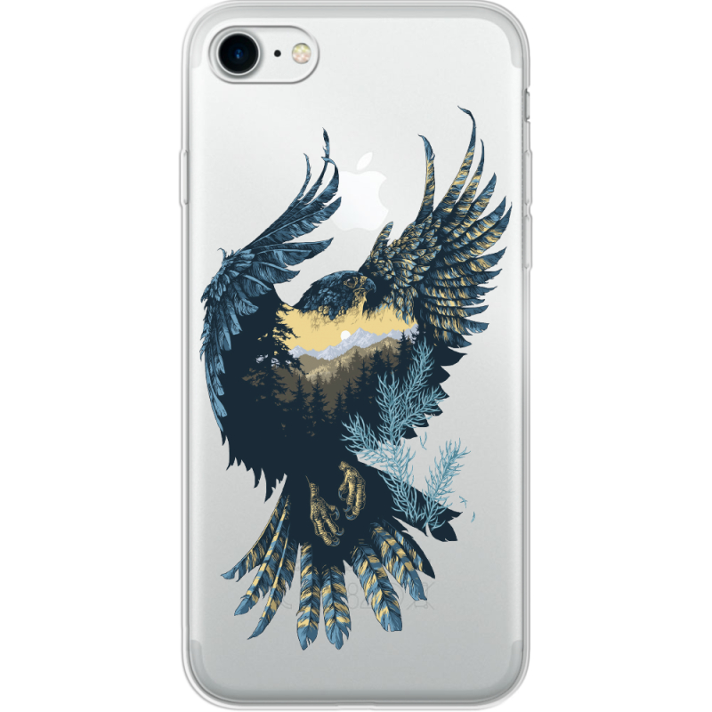 Прозрачный чехол Uprint Apple iPhone 7/8 Eagle