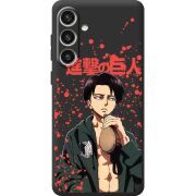 Чорний чохол BoxFace Samsung Galaxy S25 Plus (S936) Атака Титанов Леви