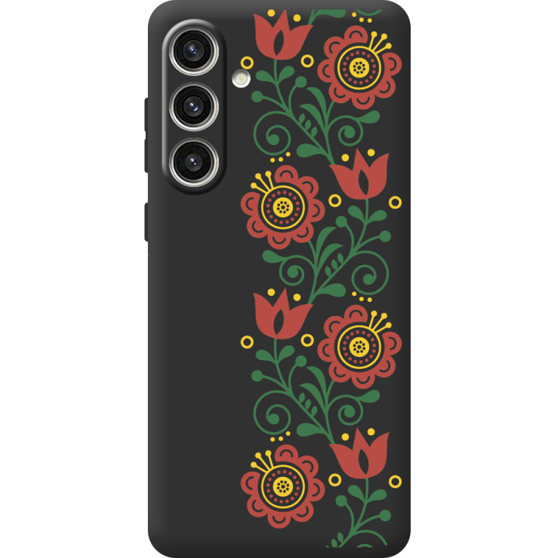 Чорний чохол BoxFace Samsung Galaxy S25 Plus (S936) Ethno