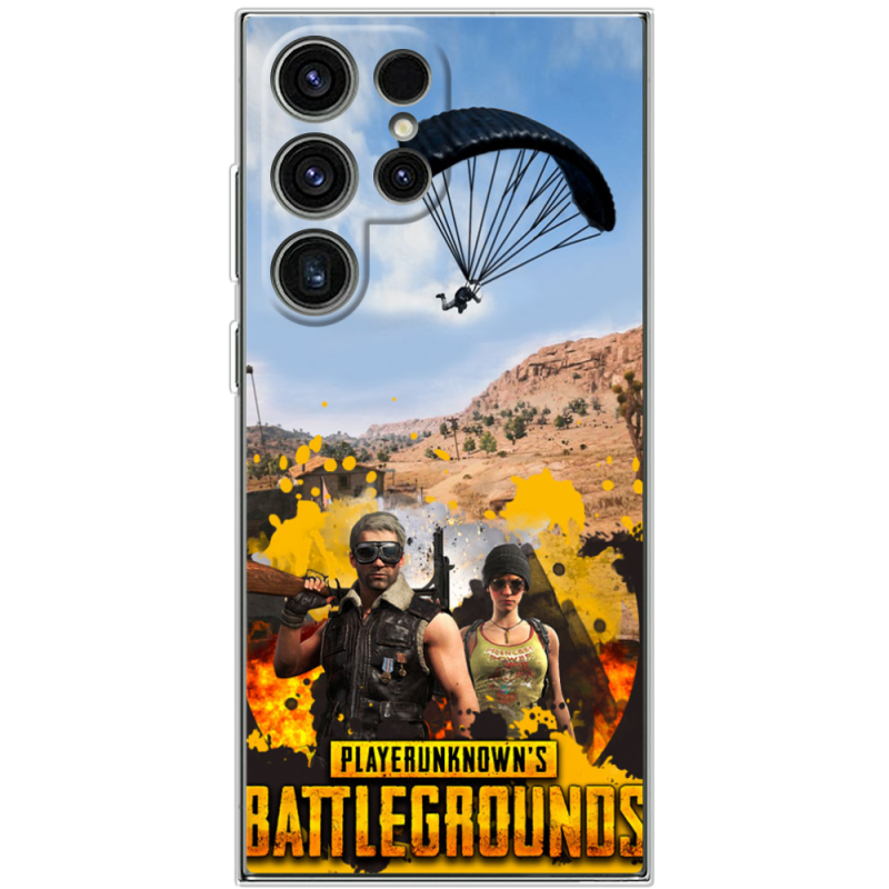 Чохол BoxFace Samsung Galaxy S25 Ultra Pubg parachute