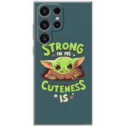Чохол BoxFace Samsung Galaxy S25 Ultra Strong in me Cuteness is