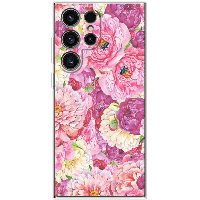 Чохол BoxFace Samsung Galaxy S25 Ultra Pink Peonies