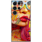 Чохол BoxFace Samsung Galaxy S25 Ultra Yellow Girl Pop Art