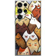 Чохол BoxFace Samsung Galaxy S25 Ultra Sleepy Cats