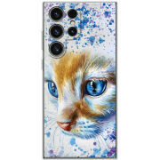 Чохол BoxFace Samsung Galaxy S25 Ultra Голубоглазый Кот