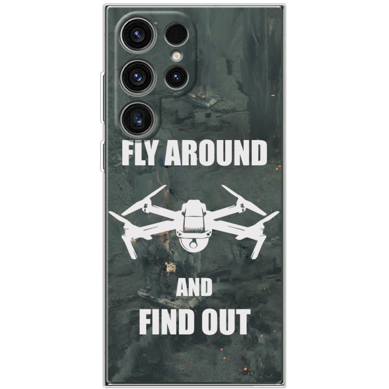 Чохол BoxFace Samsung Galaxy S25 Ultra Дрон Fly Around