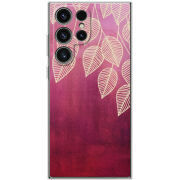 Чохол BoxFace Samsung Galaxy S25 Ultra Gold Leaves