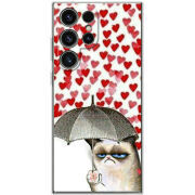 Чохол BoxFace Samsung Galaxy S25 Ultra Raining Hearts