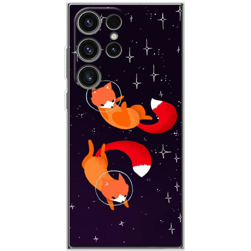 Чохол BoxFace Samsung Galaxy S25 Ultra Fox-Astronauts
