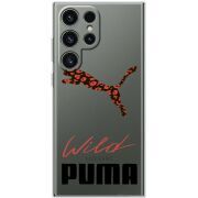 Прозорий чохол BoxFace Samsung Galaxy S25 Ultra Wild Cat