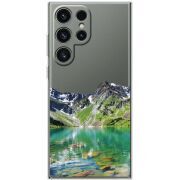 Прозорий чохол BoxFace Samsung Galaxy S25 Ultra Green Mountain