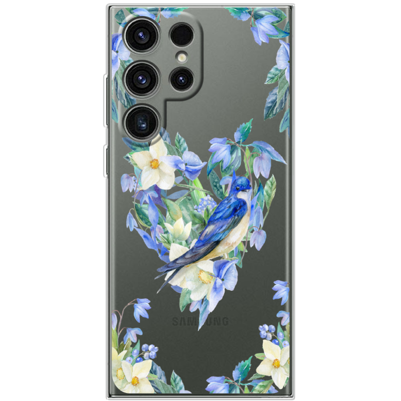 Прозорий чохол BoxFace Samsung Galaxy S25 Ultra Spring Bird