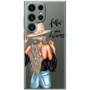 Прозорий чохол BoxFace Samsung Galaxy S25 Ultra Follow Your Dreams