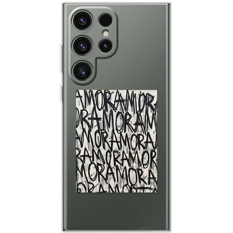 Прозорий чохол BoxFace Samsung Galaxy S25 Ultra Amor Amor